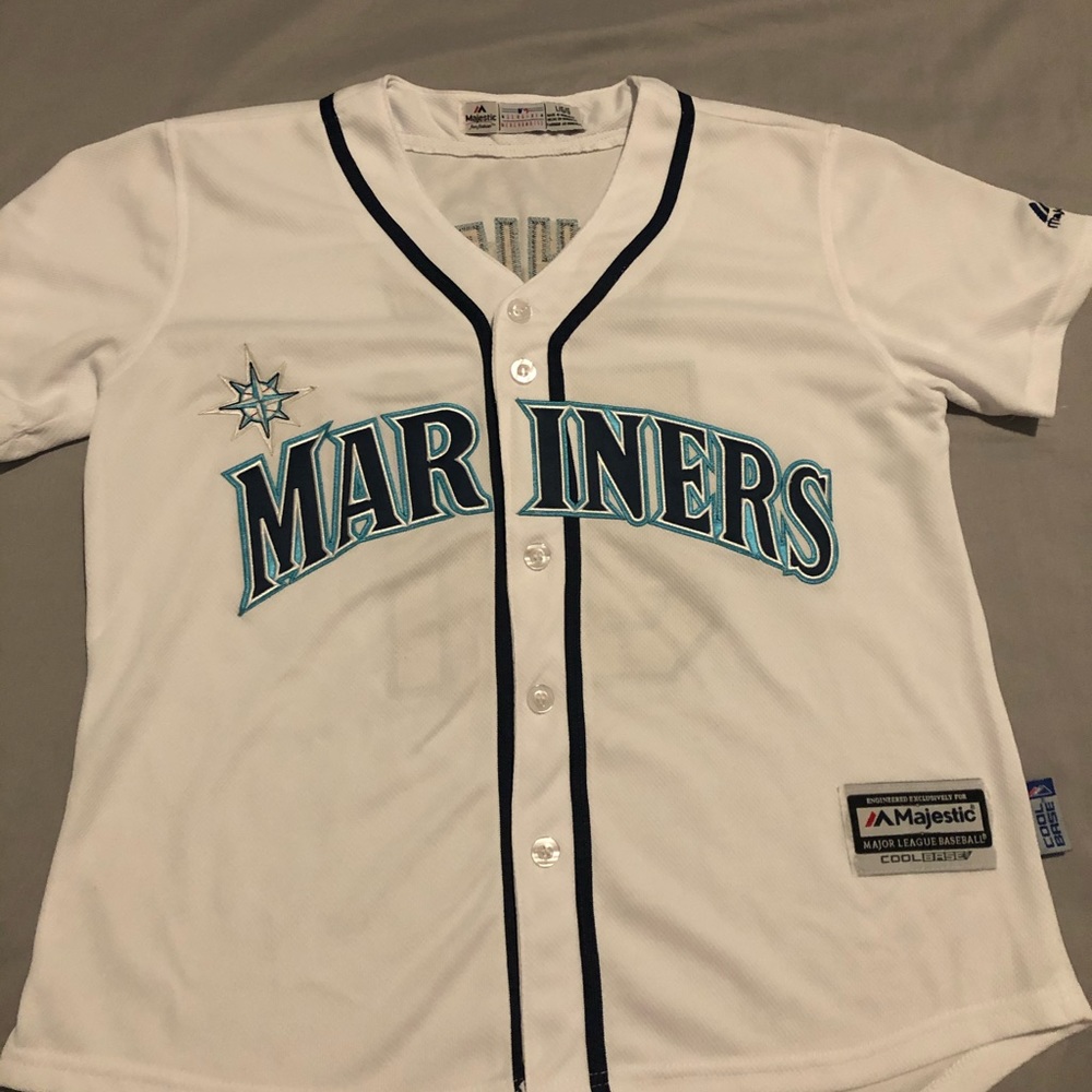 Seattle Mariners Majestic Baseball Jersey